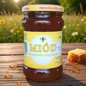 Miód nektarowo-spadziowy 400 g
